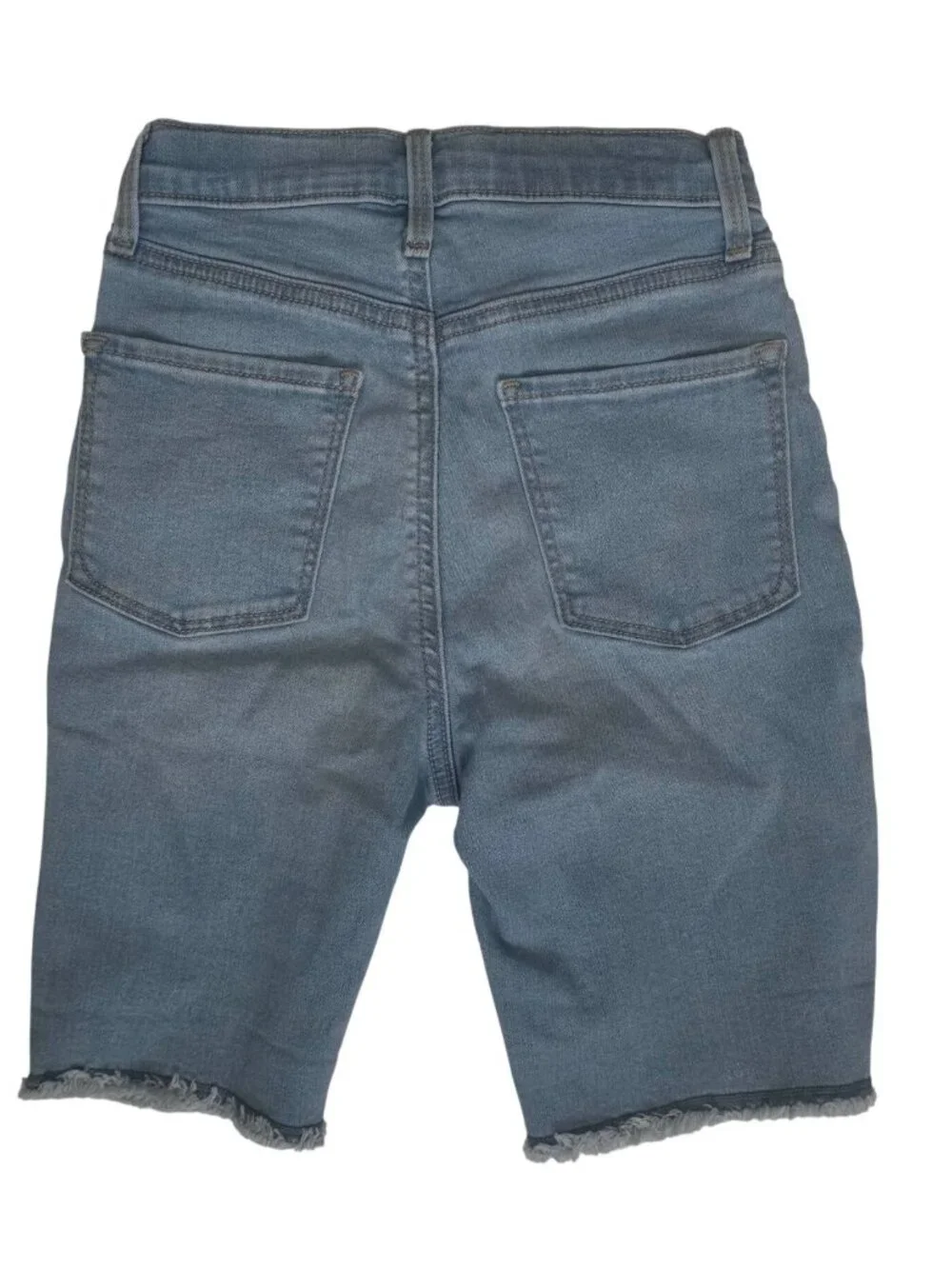 Old Navy 360° Stretch Extra High-Rise Rockstar Distressed Shorts Girls 14 Slim